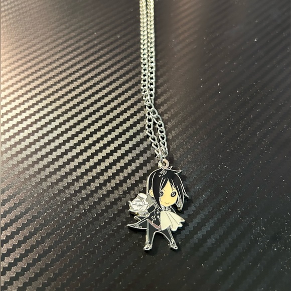 Black Butler Chibi Sebastian Necklace - Picture 3 of 5